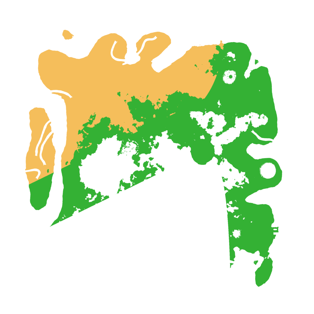 Biome Rust Map: Procedural Map, Size: 3500, Seed: 1110686342