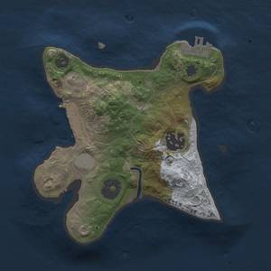 Thumbnail Rust Map: Procedural Map, Size: 2000, Seed: 14, 8 Monuments