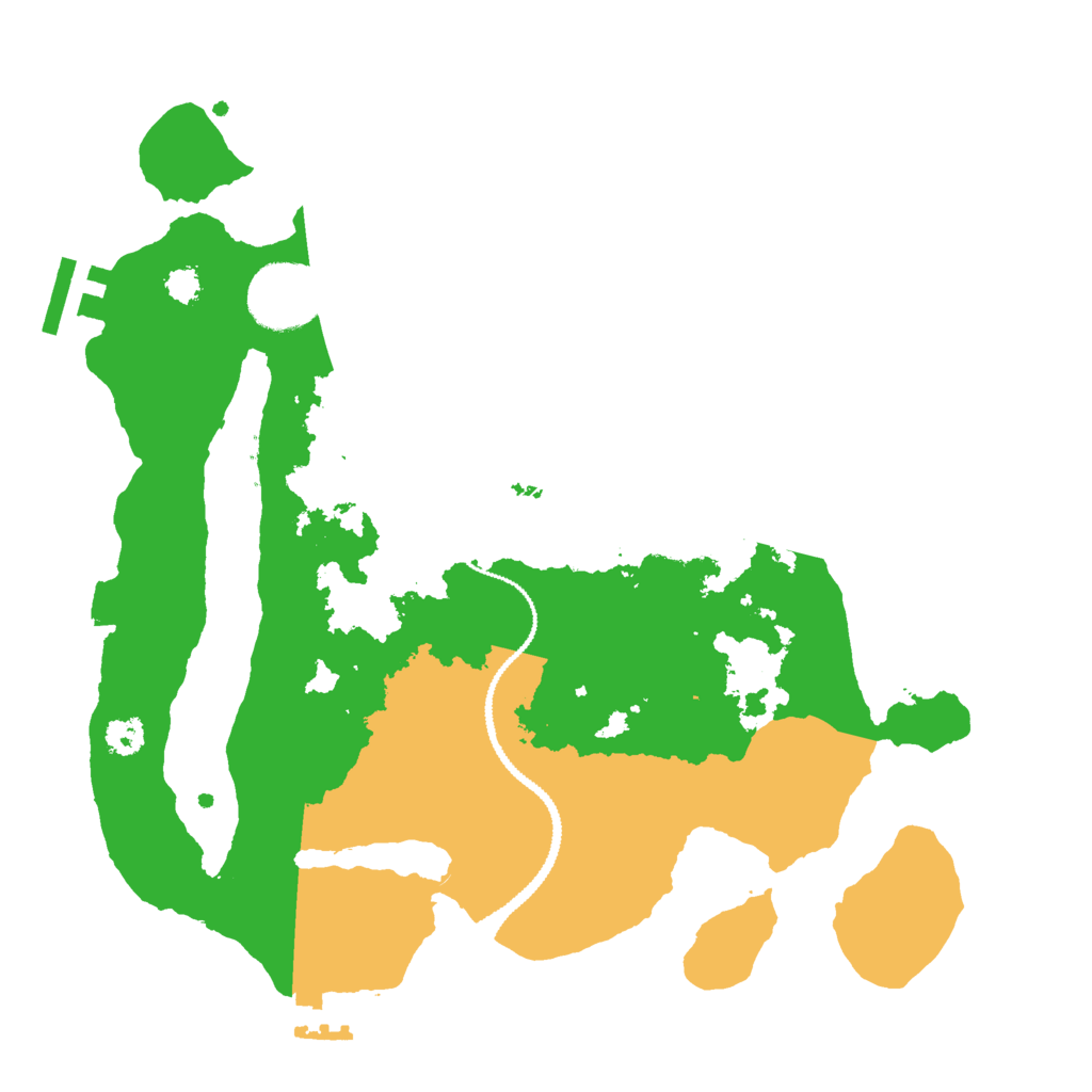 Biome Rust Map: Procedural Map, Size: 2850, Seed: 604