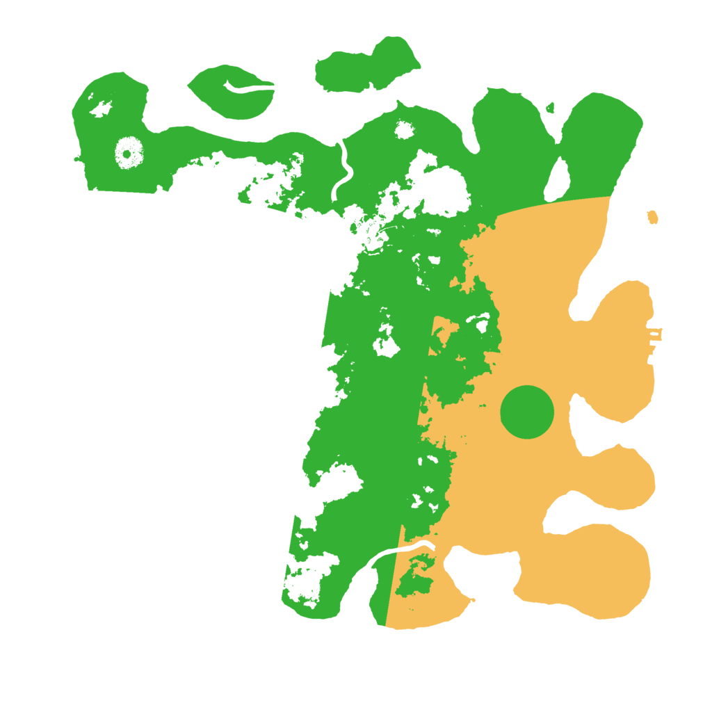 Biome Rust Map: Procedural Map, Size: 3500, Seed: 1861285220