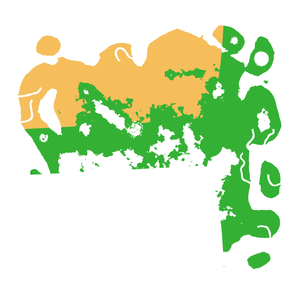 Biome Rust Map: Procedural Map, Size: 3700, Seed: 554015870