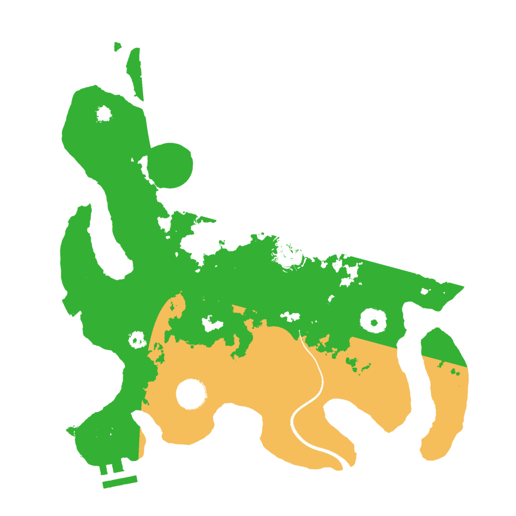 Biome Rust Map: Procedural Map, Size: 3000, Seed: 1720206307