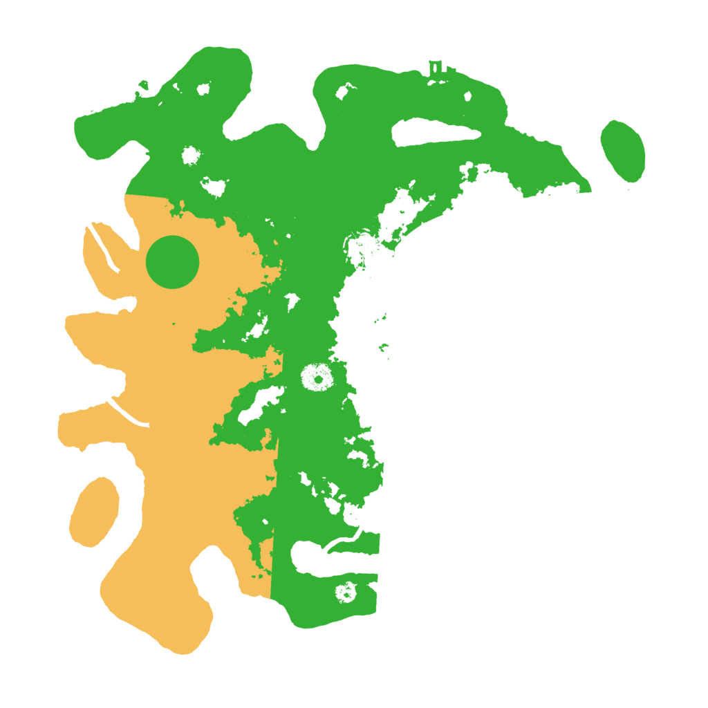 Biome Rust Map: Procedural Map, Size: 3500, Seed: 2113888