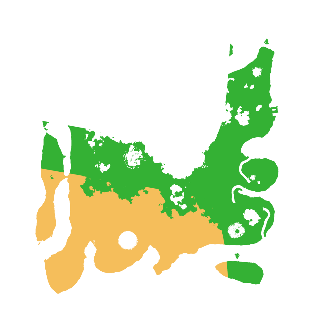 Biome Rust Map: Procedural Map, Size: 3000, Seed: 712132238