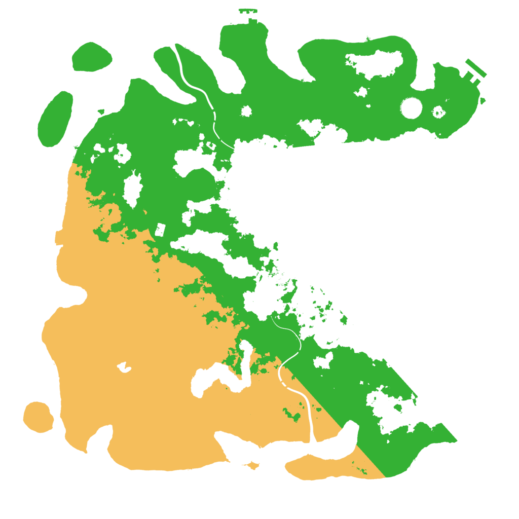 Biome Rust Map: Procedural Map, Size: 4250, Seed: 141738130