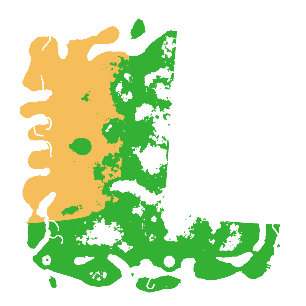 Biome Rust Map: Procedural Map, Size: 4750, Seed: 288636494