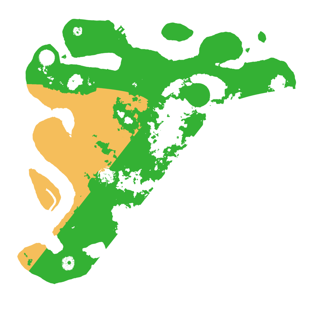 Biome Rust Map: Procedural Map, Size: 3500, Seed: 340533892