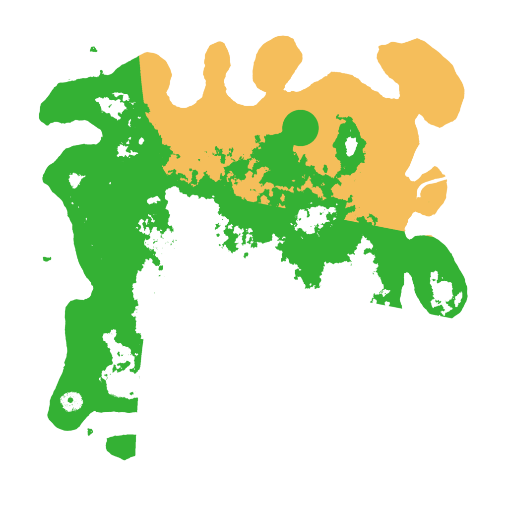 Biome Rust Map: Procedural Map, Size: 3700, Seed: 513897790