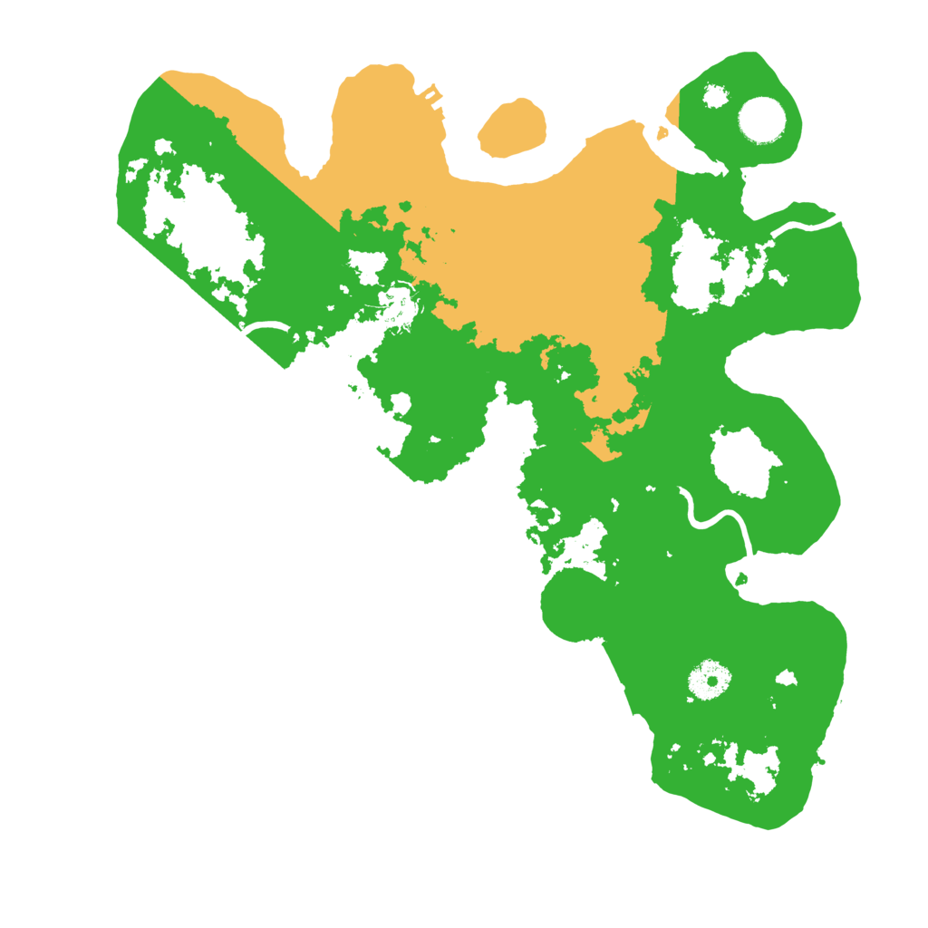 Biome Rust Map: Procedural Map, Size: 3500, Seed: 1232895512