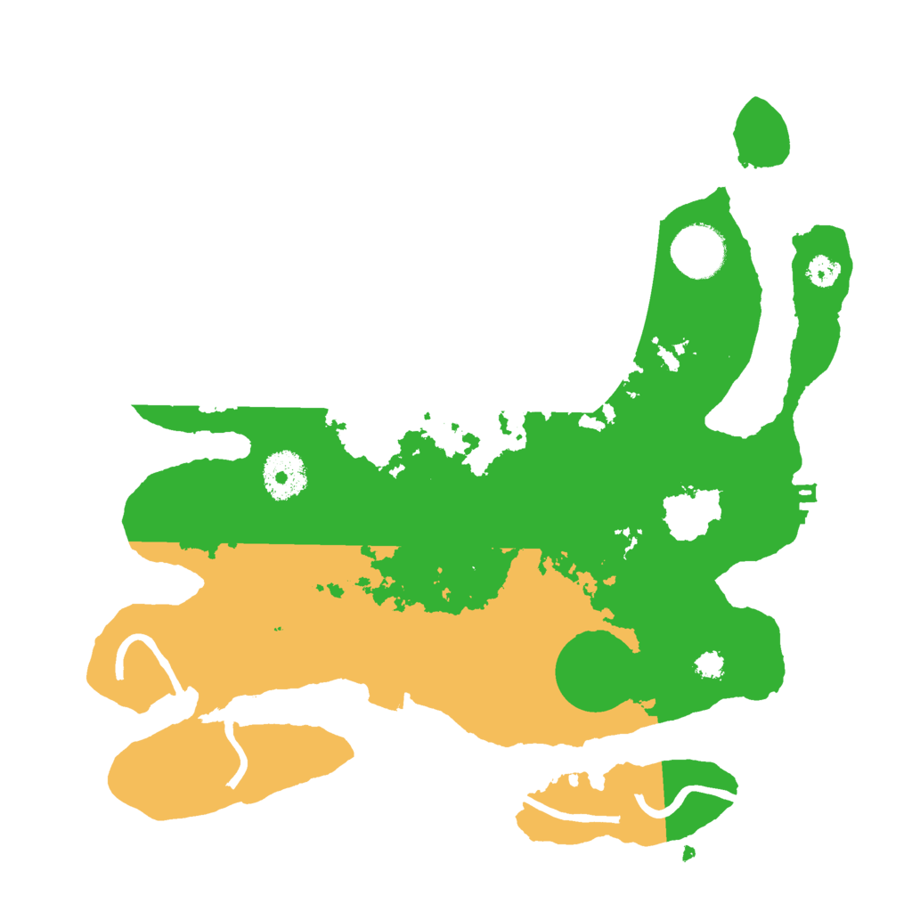 Biome Rust Map: Procedural Map, Size: 3000, Seed: 201373044