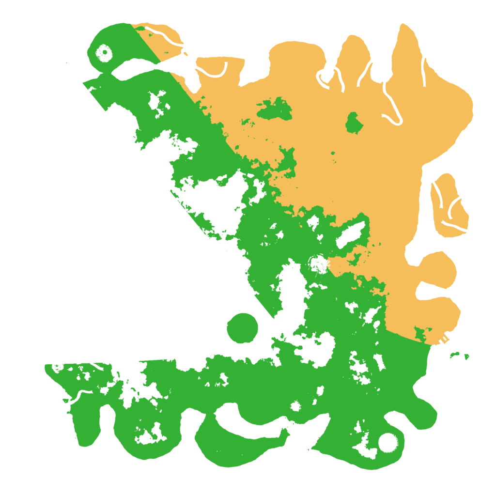 Biome Rust Map: Procedural Map, Size: 4500, Seed: 2533417