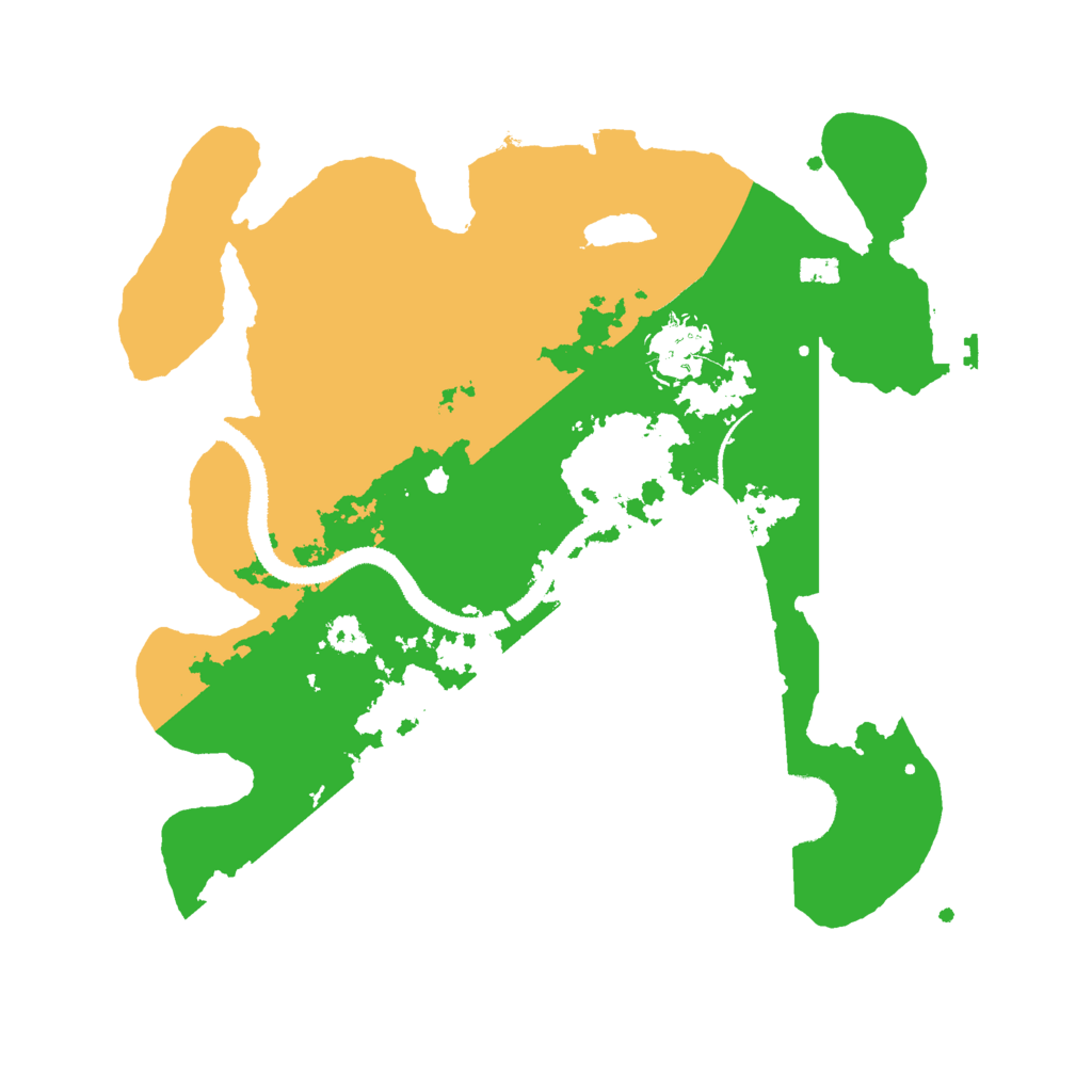 Biome Rust Map: Procedural Map, Size: 3000, Seed: 1901