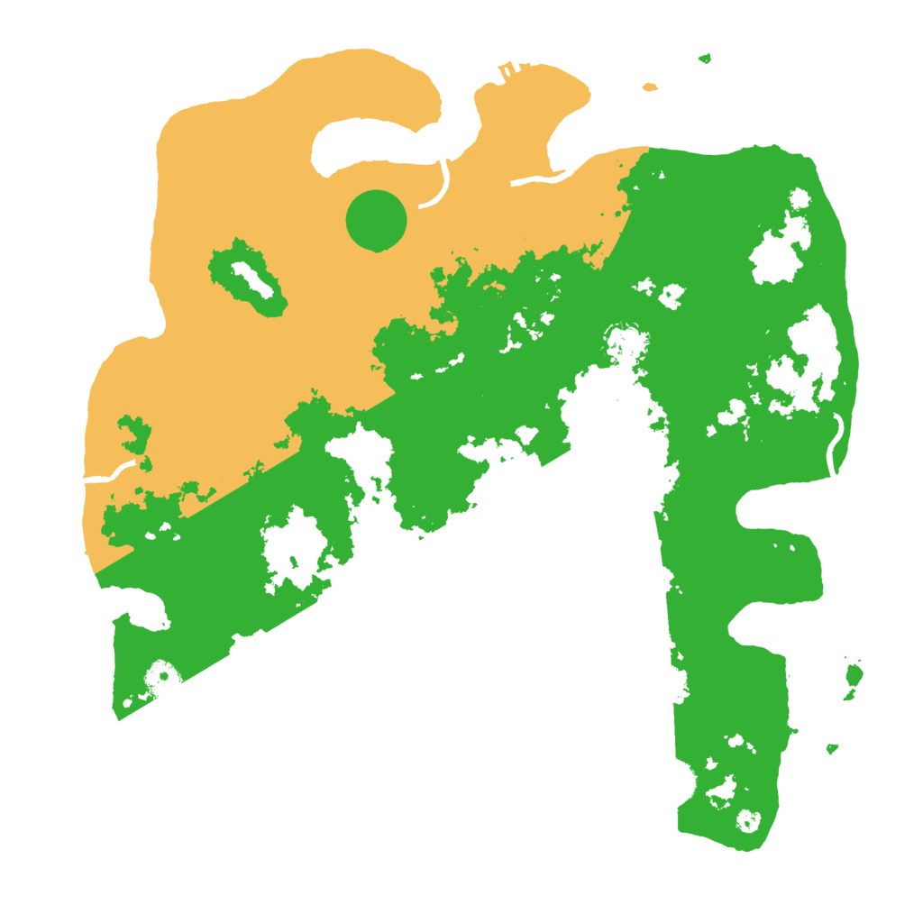 Biome Rust Map: Procedural Map, Size: 4000, Seed: 965113988