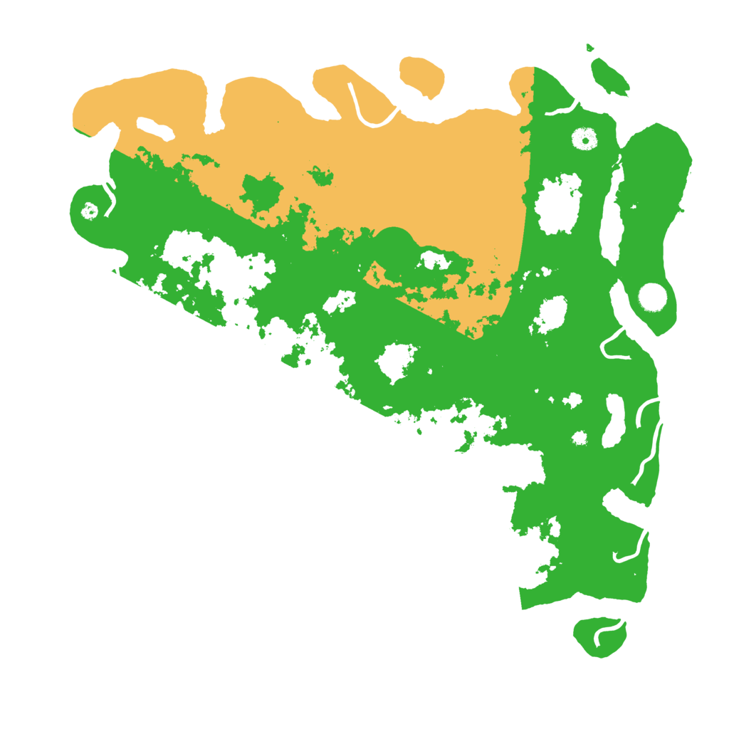 Biome Rust Map: Procedural Map, Size: 4500, Seed: 730177406