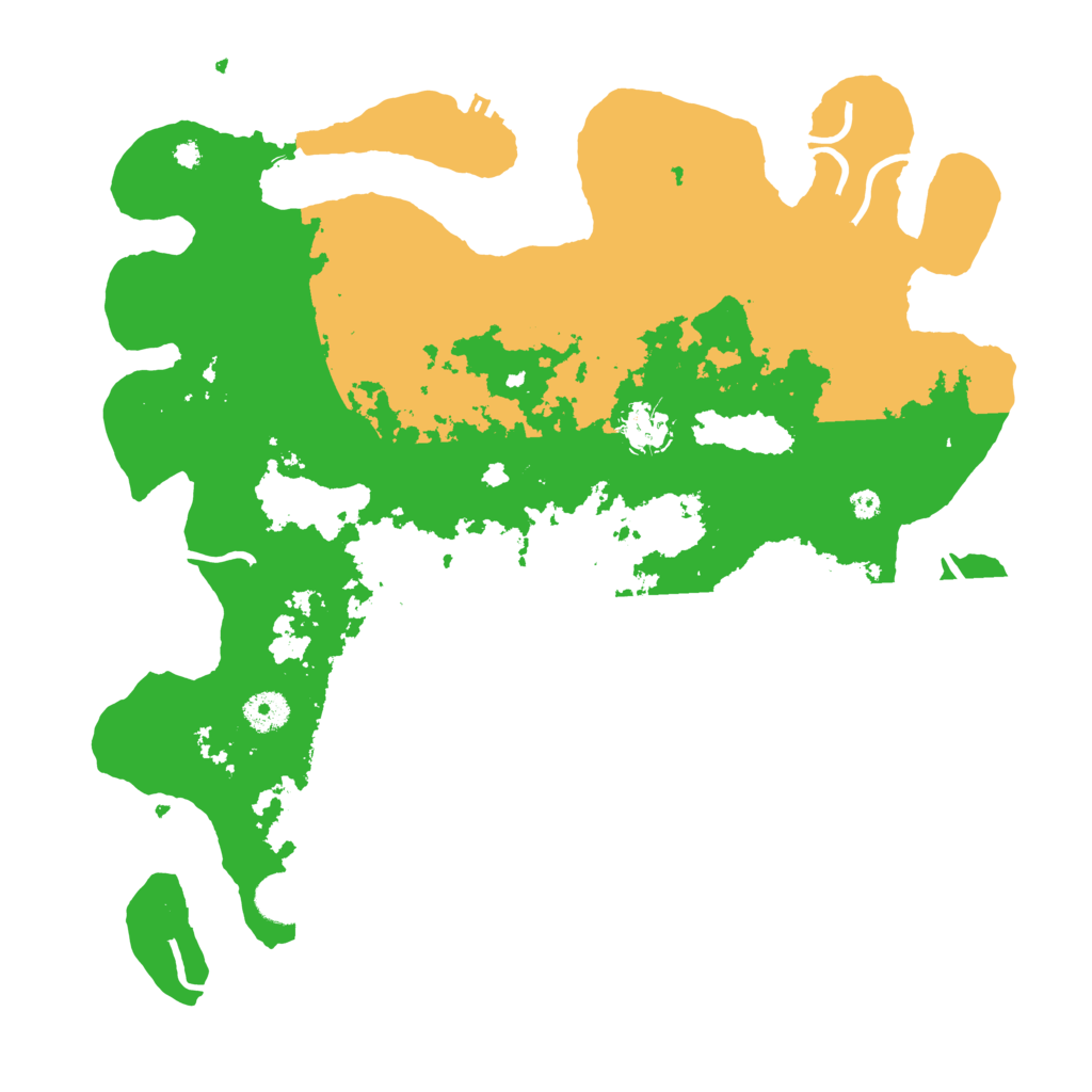 Biome Rust Map: Procedural Map, Size: 3850, Seed: 8741658