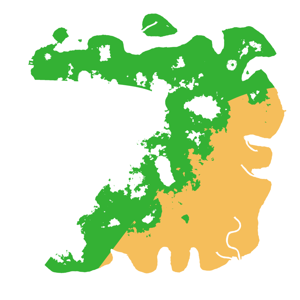 Biome Rust Map: Procedural Map, Size: 4300, Seed: 1133095029