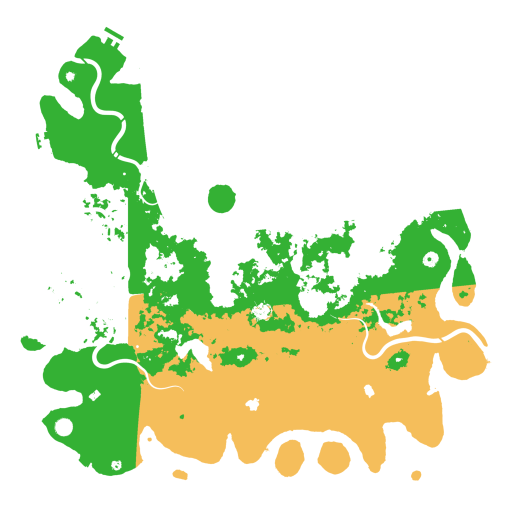 Biome Rust Map: Procedural Map, Size: 5000, Seed: 1935938149