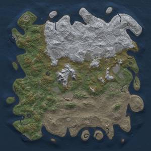 Thumbnail Rust Map: Procedural Map, Size: 5000, Seed: 1935938149, 18 Monuments