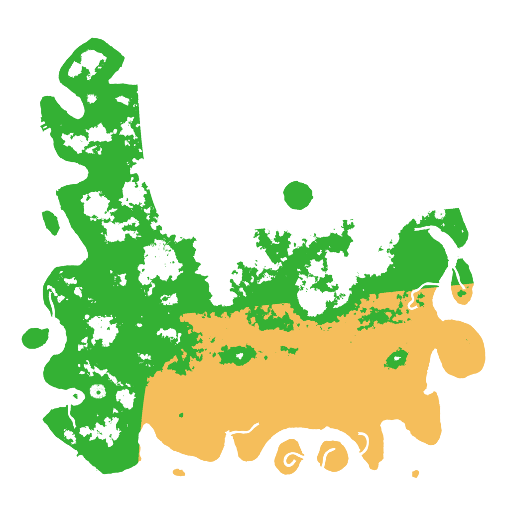 Biome Rust Map: Procedural Map, Size: 5000, Seed: 1935938149