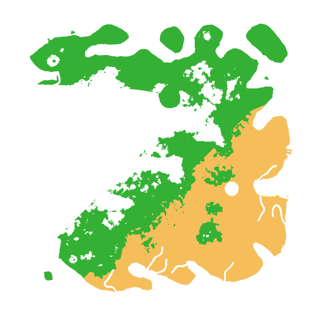 Biome Rust Map: Procedural Map, Size: 4000, Seed: 42024