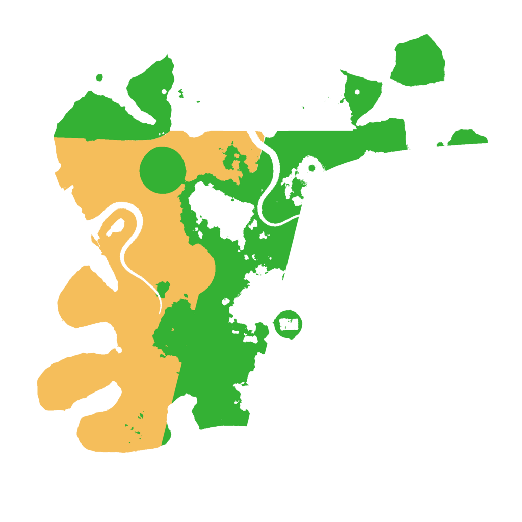 Biome Rust Map: Procedural Map, Size: 3000, Seed: 678686640