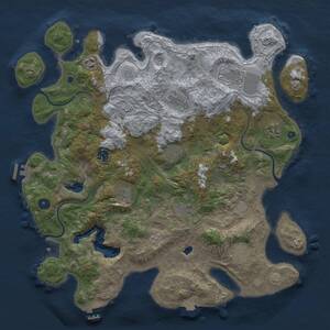 Thumbnail Rust Map: Procedural Map, Size: 4250, Seed: 834422275, 16 Monuments