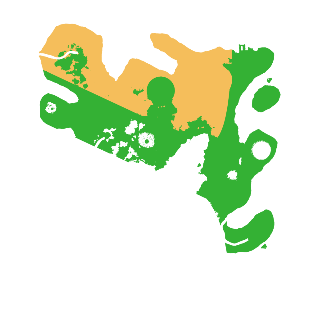 Biome Rust Map: Procedural Map, Size: 3000, Seed: 69699