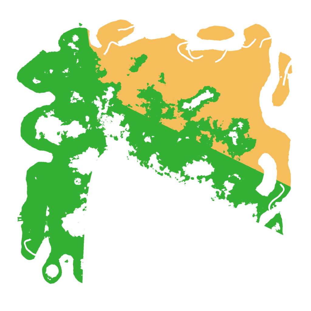 Biome Rust Map: Procedural Map, Size: 4500, Seed: 456026451