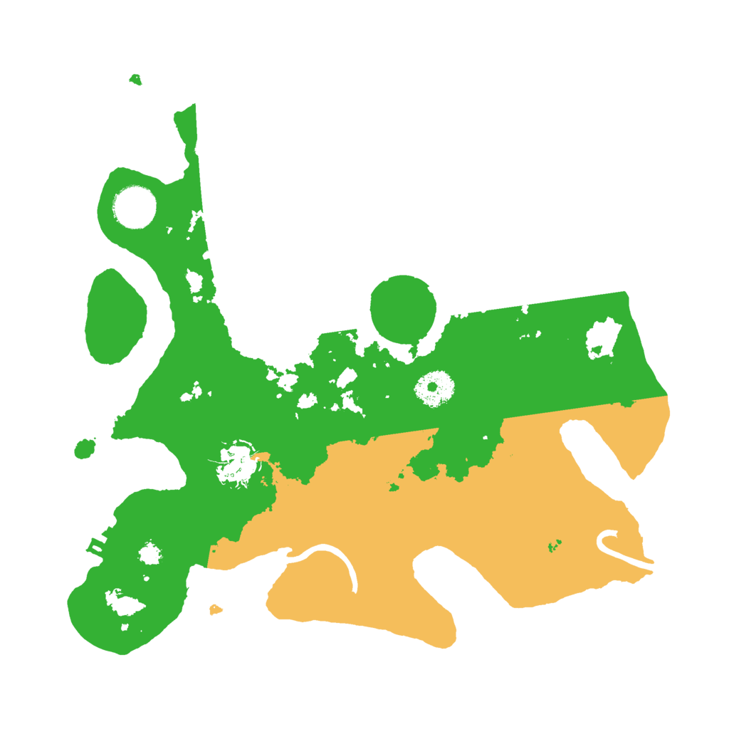 Biome Rust Map: Procedural Map, Size: 3000, Seed: 1423661623