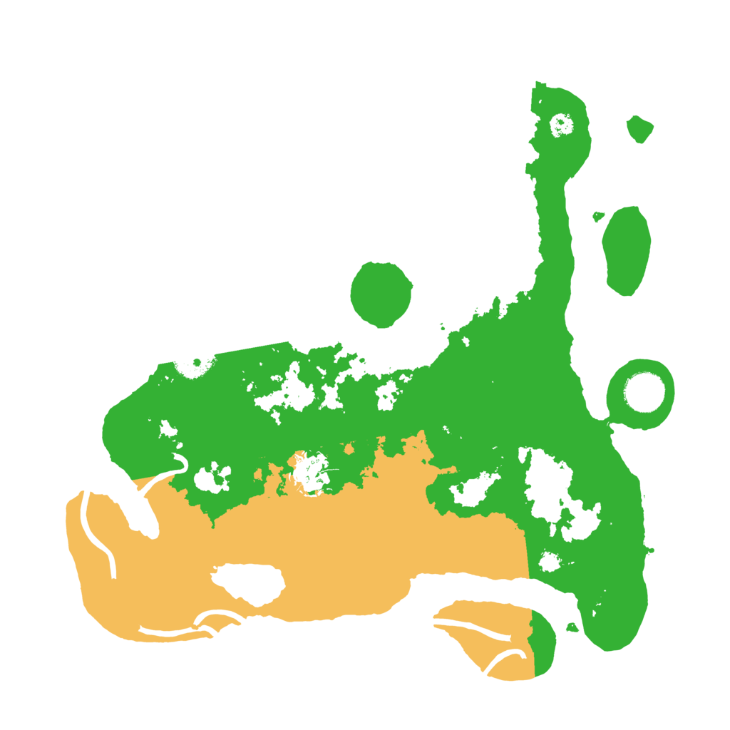 Biome Rust Map: Procedural Map, Size: 3200, Seed: 79877489