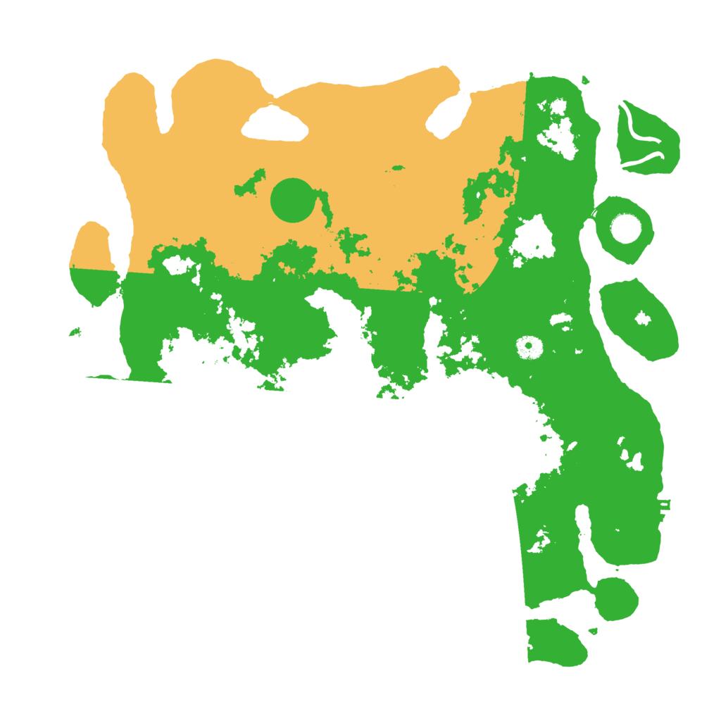 Biome Rust Map: Procedural Map, Size: 4250, Seed: 643327585