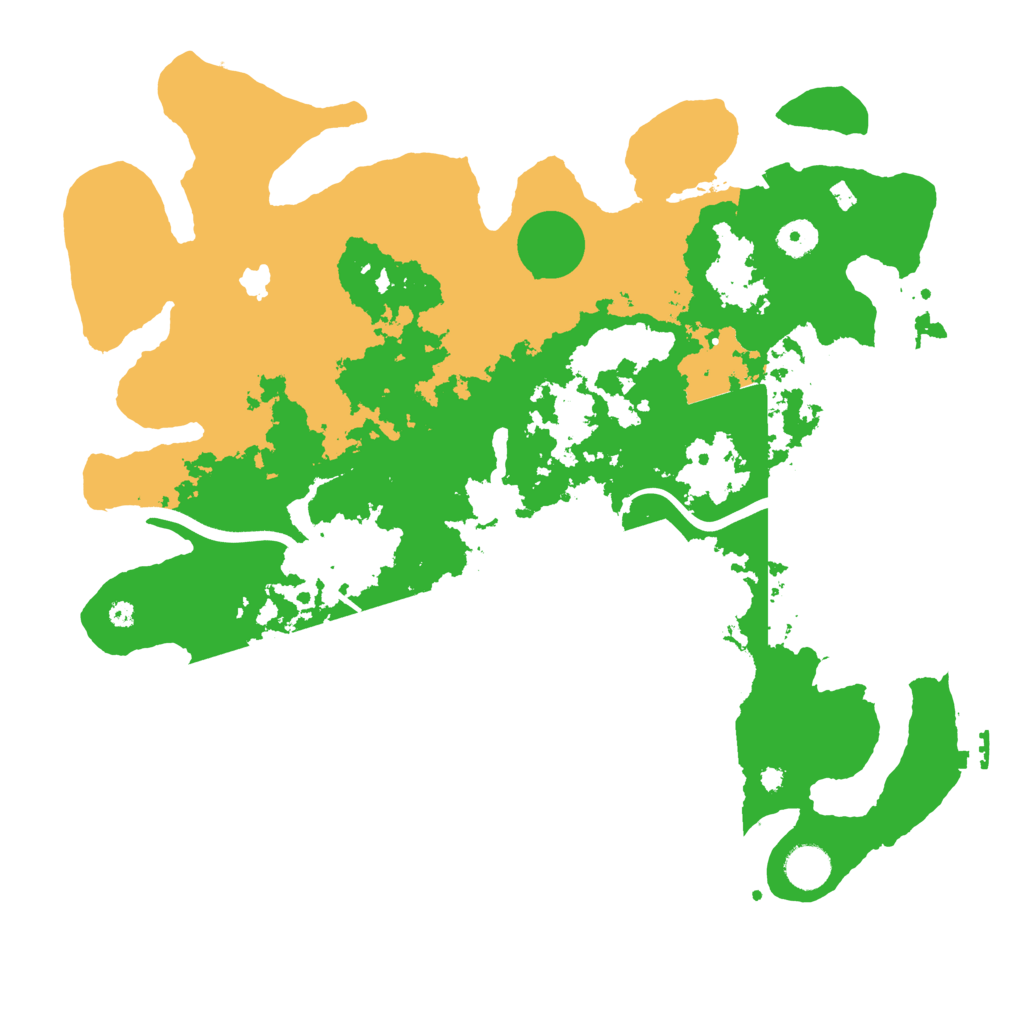 Biome Rust Map: Procedural Map, Size: 4000, Seed: 75000