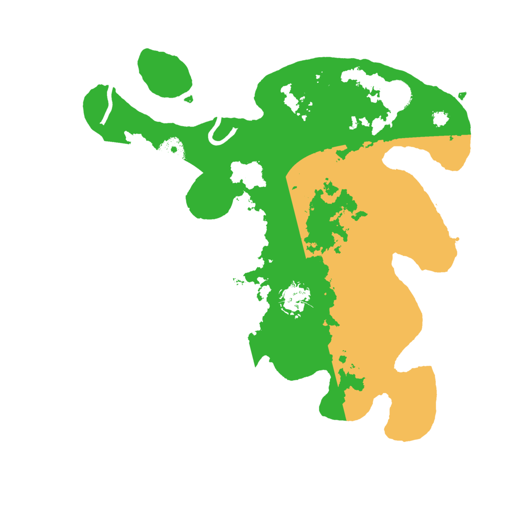 Biome Rust Map: Procedural Map, Size: 3000, Seed: 437964370