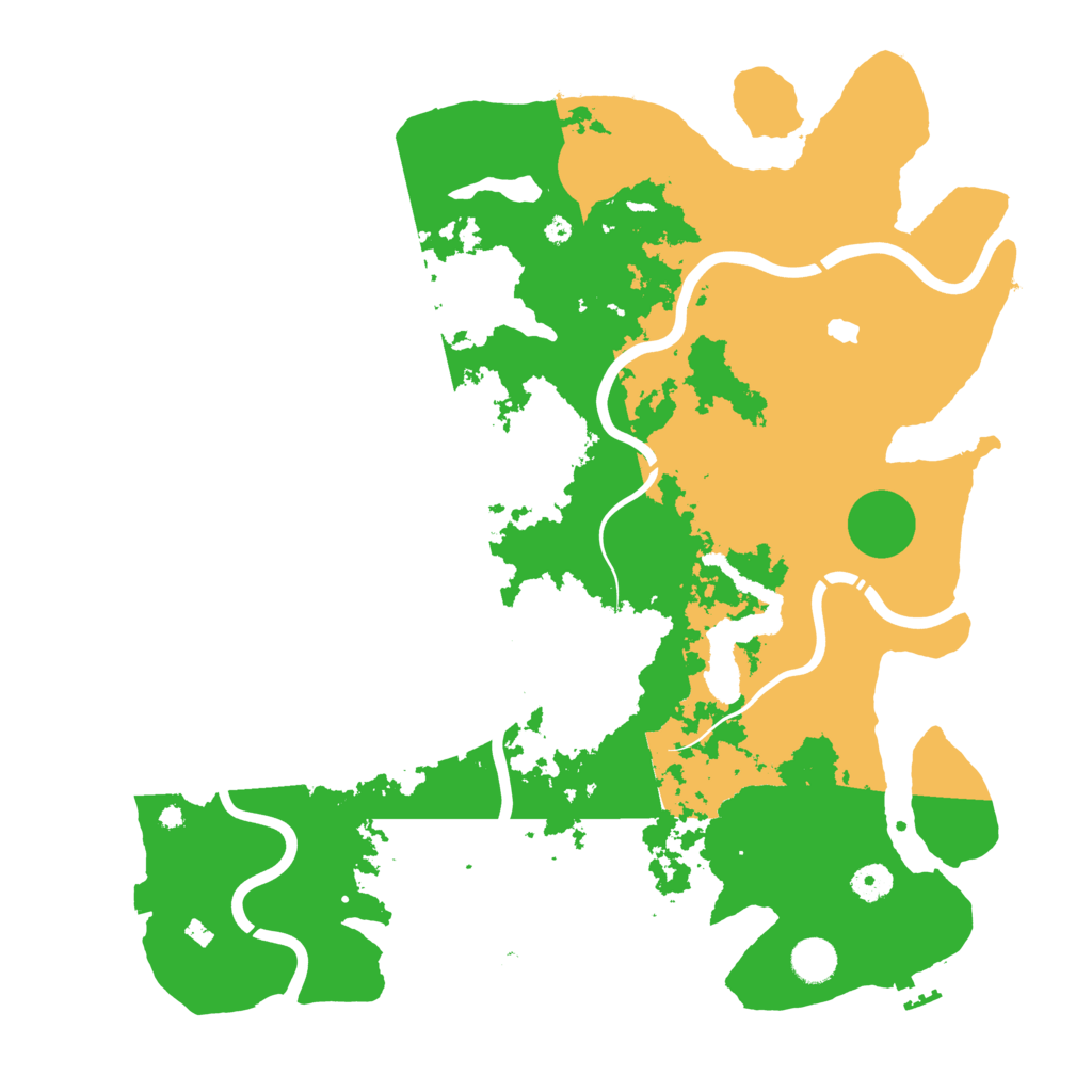 Biome Rust Map: Procedural Map, Size: 4250, Seed: 1245344370