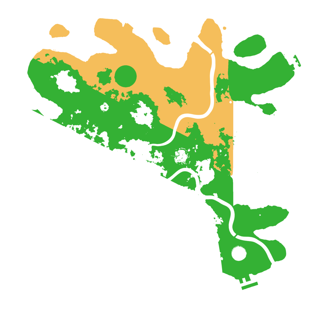 Biome Rust Map: Procedural Map, Size: 3750, Seed: 1917529538