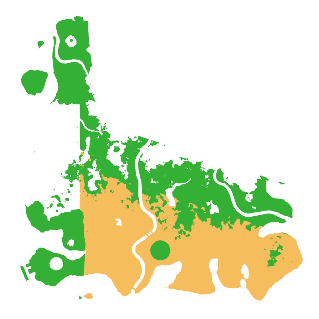 Biome Rust Map: Procedural Map, Size: 4250, Seed: 659992364