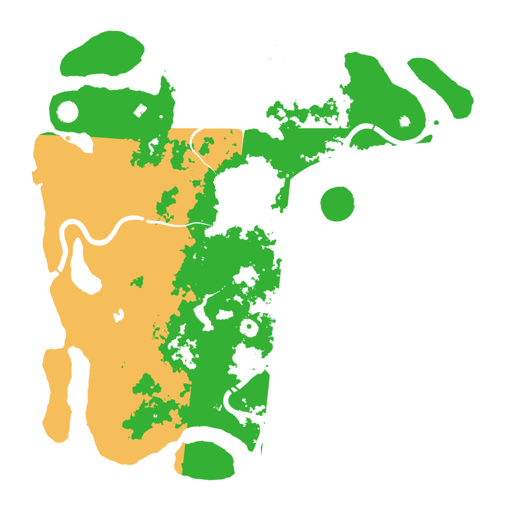 Biome Rust Map: Procedural Map, Size: 4250, Seed: 998021