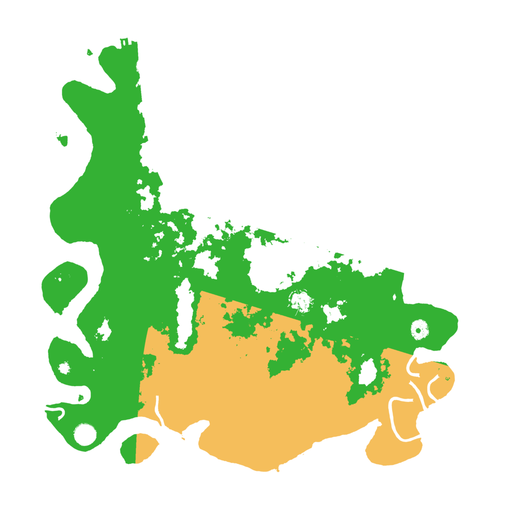 Biome Rust Map: Procedural Map, Size: 4036, Seed: 13825