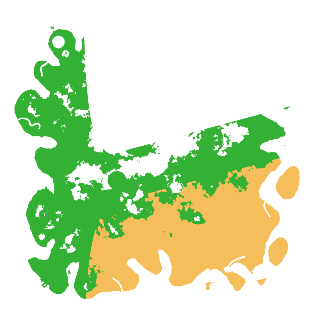 Biome Rust Map: Procedural Map, Size: 4500, Seed: 2193417