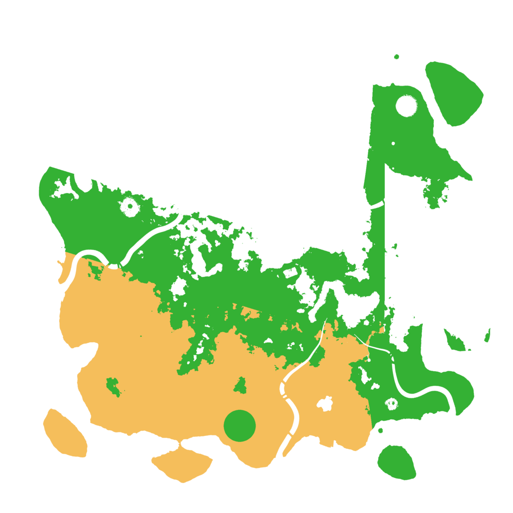 Biome Rust Map: Procedural Map, Size: 4250, Seed: 1770596193