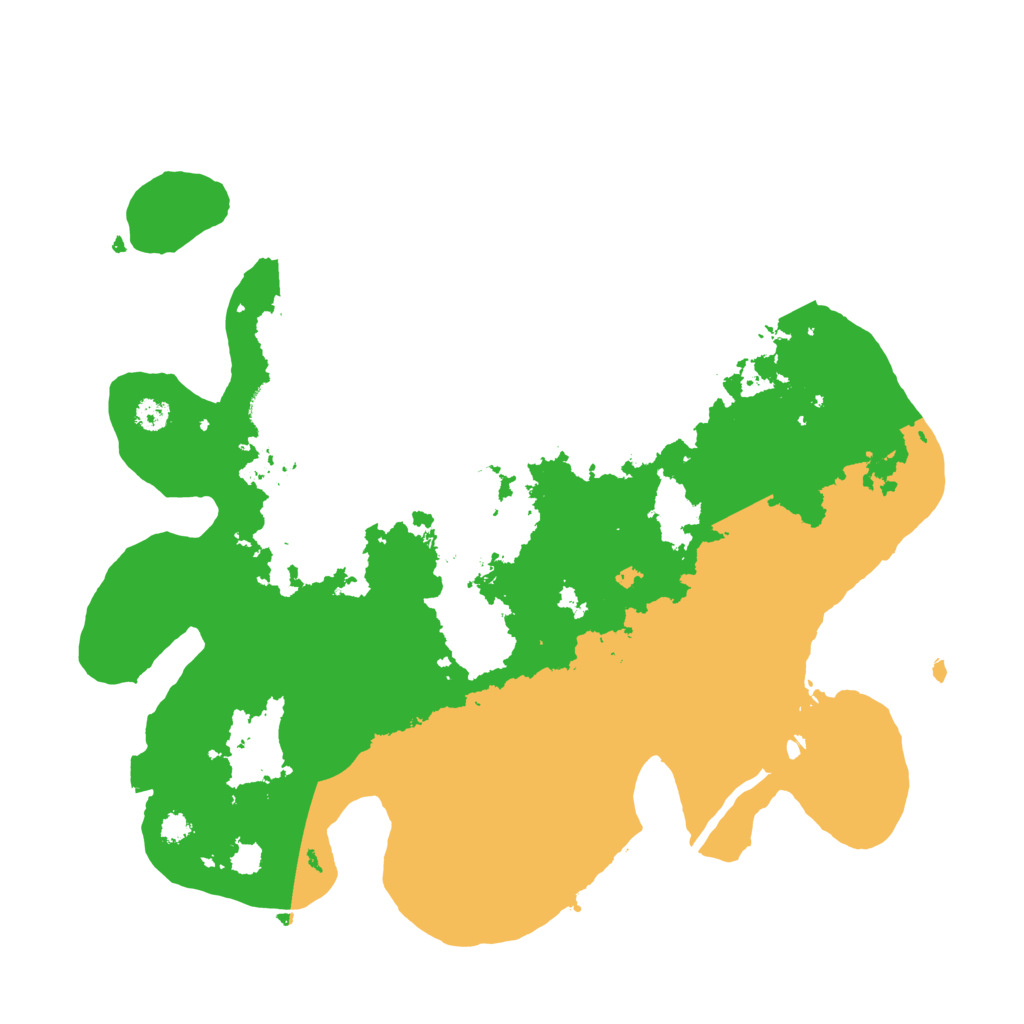 Biome Rust Map: Procedural Map, Size: 3200, Seed: 1077888526
