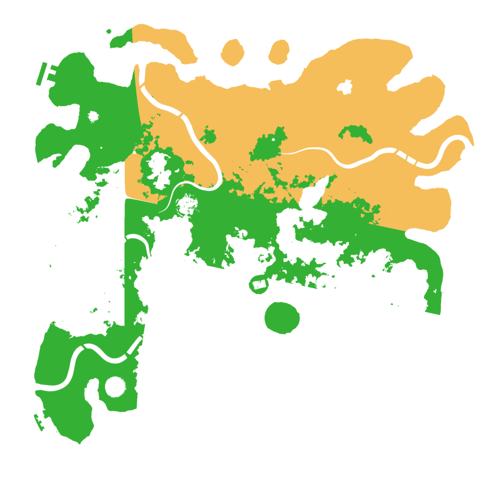 Biome Rust Map: Procedural Map, Size: 4250, Seed: 830973885