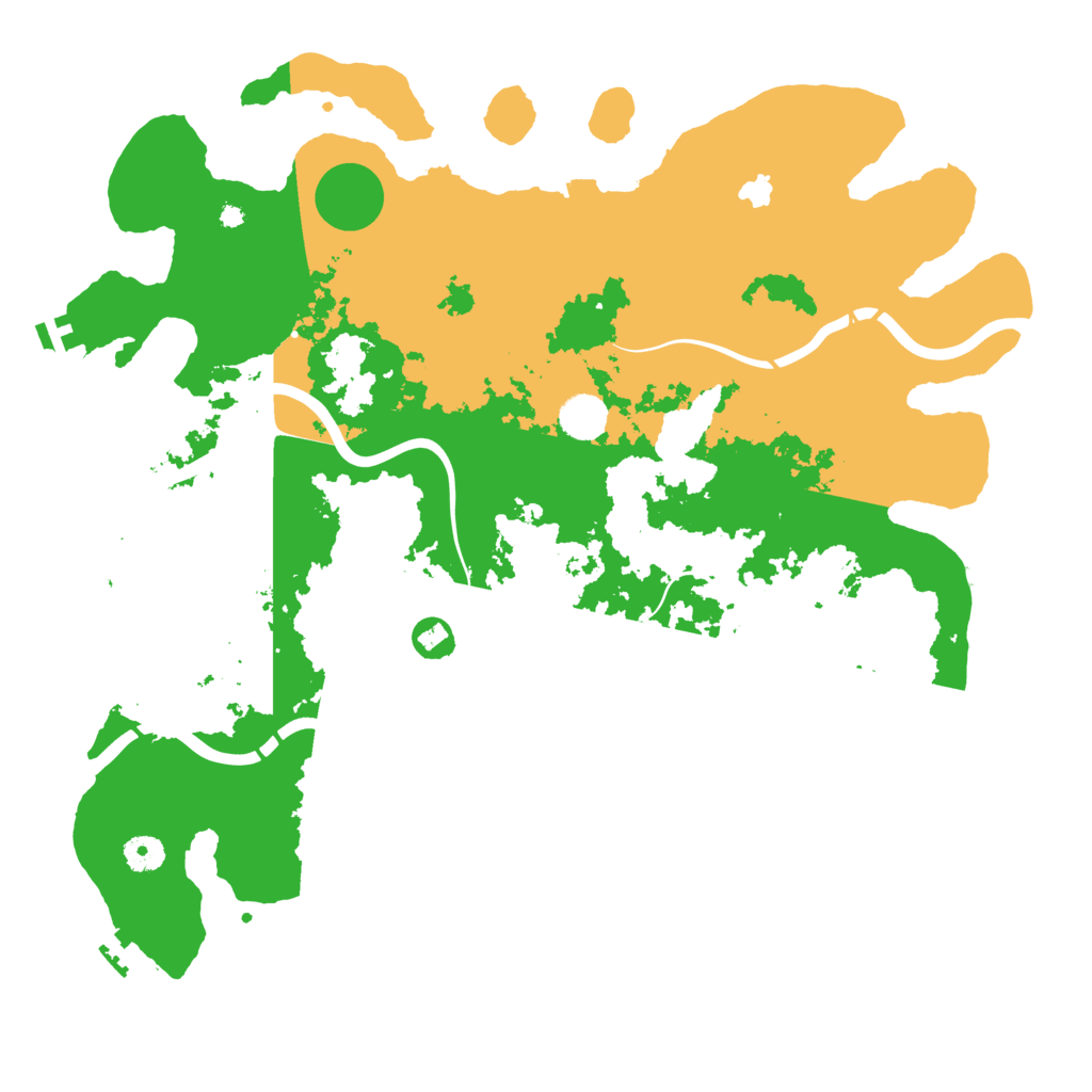 Biome Rust Map: Procedural Map, Size: 4250, Seed: 830973885