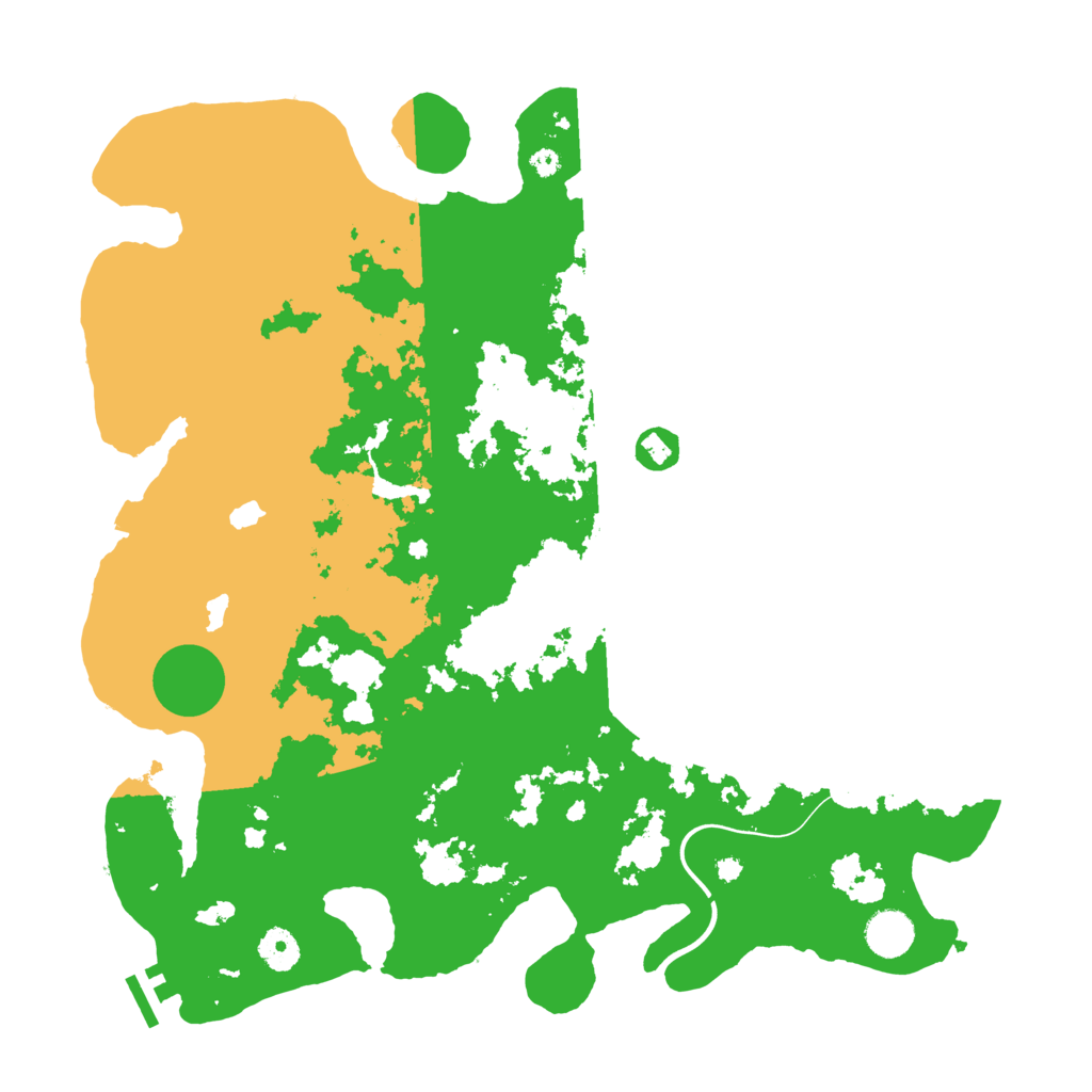 Biome Rust Map: Procedural Map, Size: 4000, Seed: 86318