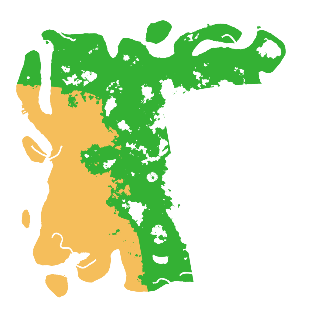 Biome Rust Map: Procedural Map, Size: 4500, Seed: 88075661