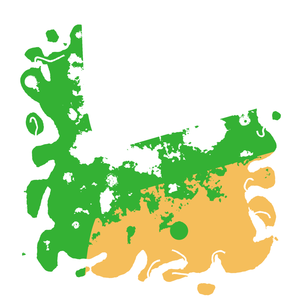 Biome Rust Map: Procedural Map, Size: 4500, Seed: 76628376