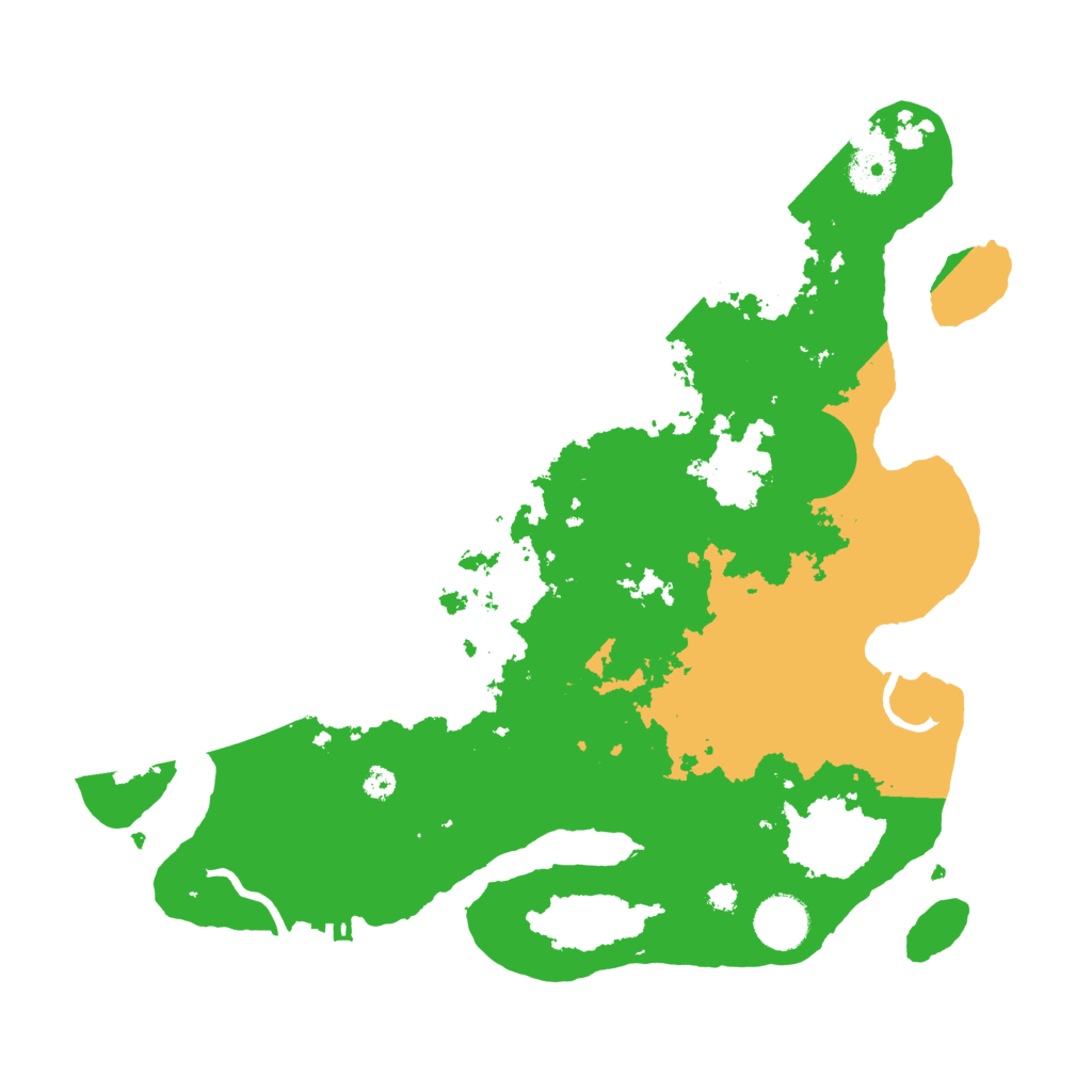 Biome Rust Map: Procedural Map, Size: 3500, Seed: 9700358