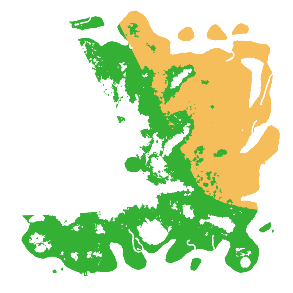 Biome Rust Map: Procedural Map, Size: 5000, Seed: 8022002