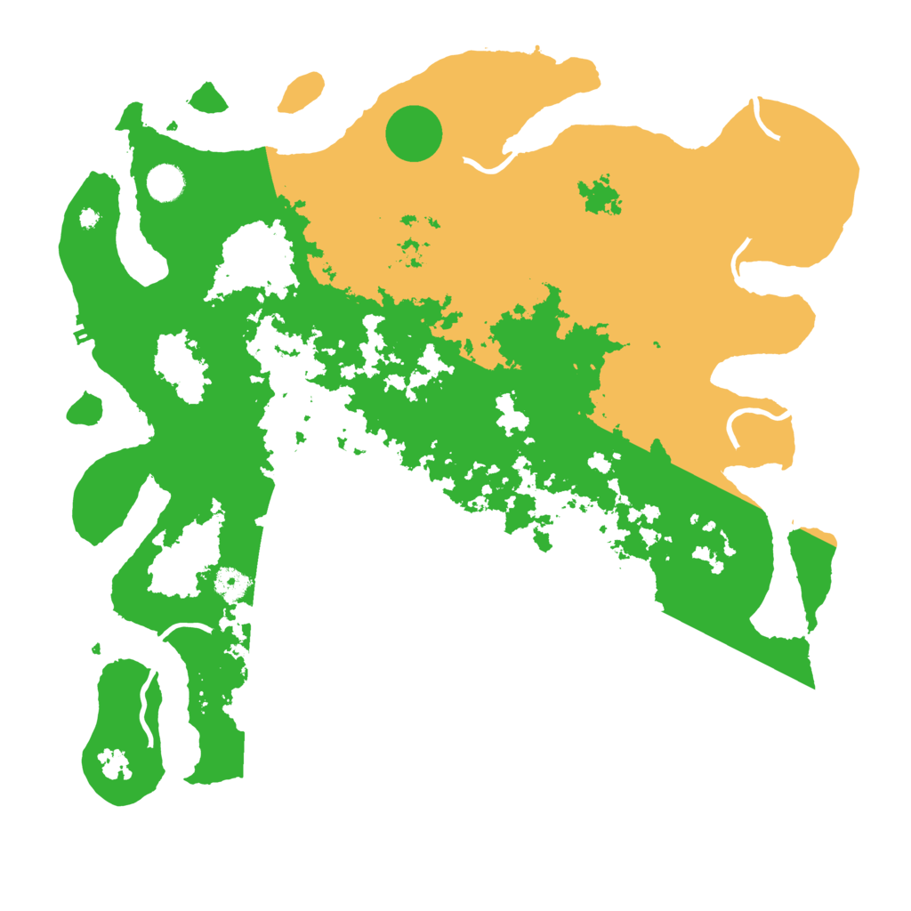 Biome Rust Map: Procedural Map, Size: 4250, Seed: 343376778