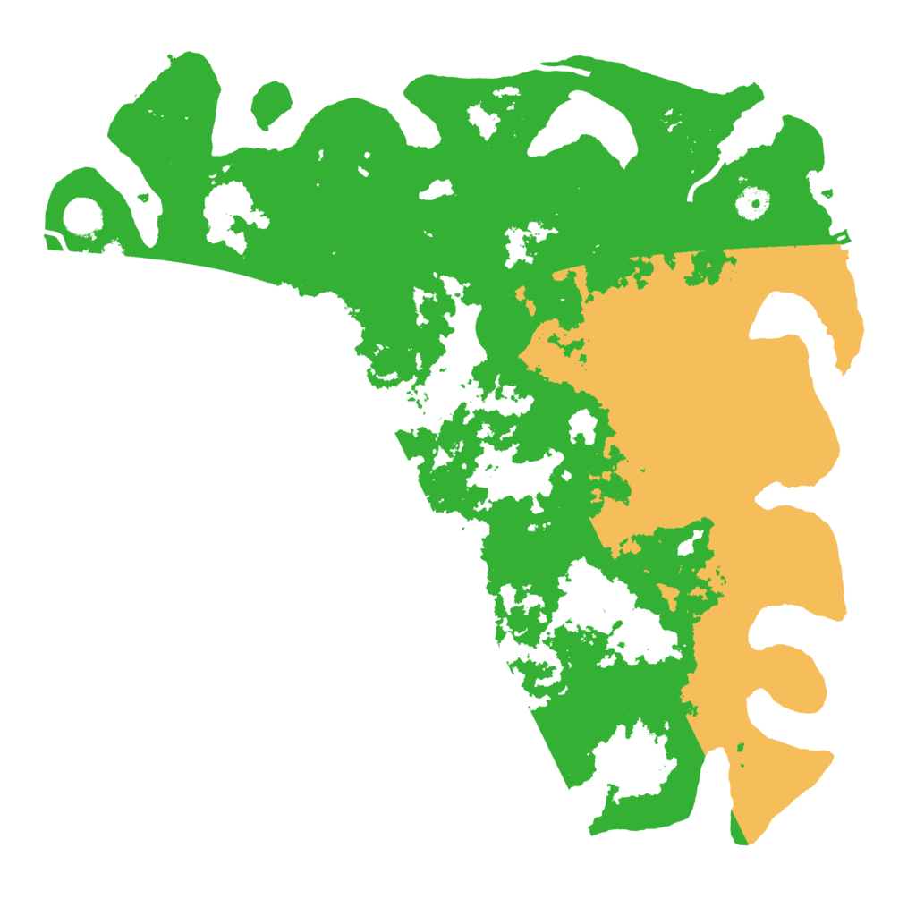 Biome Rust Map: Procedural Map, Size: 4250, Seed: 497324795